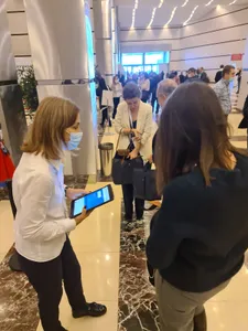 Онкологический конгресс 2021: регистрация по QR с телефона